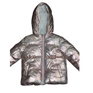 💖 GAP Pink Metallic Puffer Down Coat ❄️